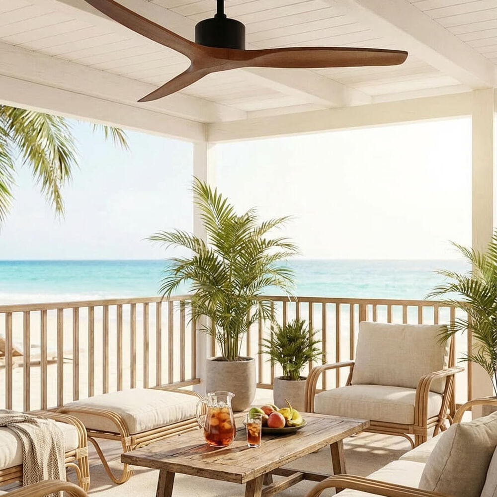 Ventilador De Techo Aviador Nogal Ajustable 52 Primaterm image number 4.0