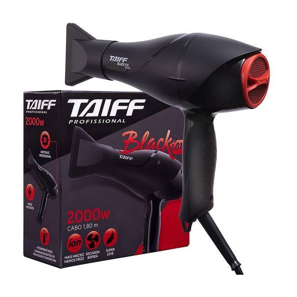 Secador Black Ion 2000w Taiff image number 2.0