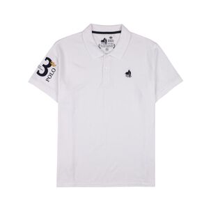 Polera Básica Manga Corta Cuello Piqué Hombre The King's Polo Club