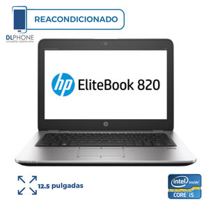 Hp Elitebook 820 G3 Intel Core I5 256gb Reacondicionado