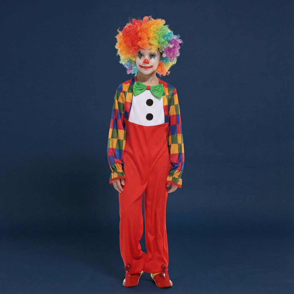 Disfraz Cosplay Payaso Buf&oacute;n Ni&ntilde;o image number 3.0