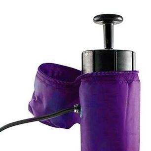 Botella Deportiva Con Pulverizador De Agua Morado