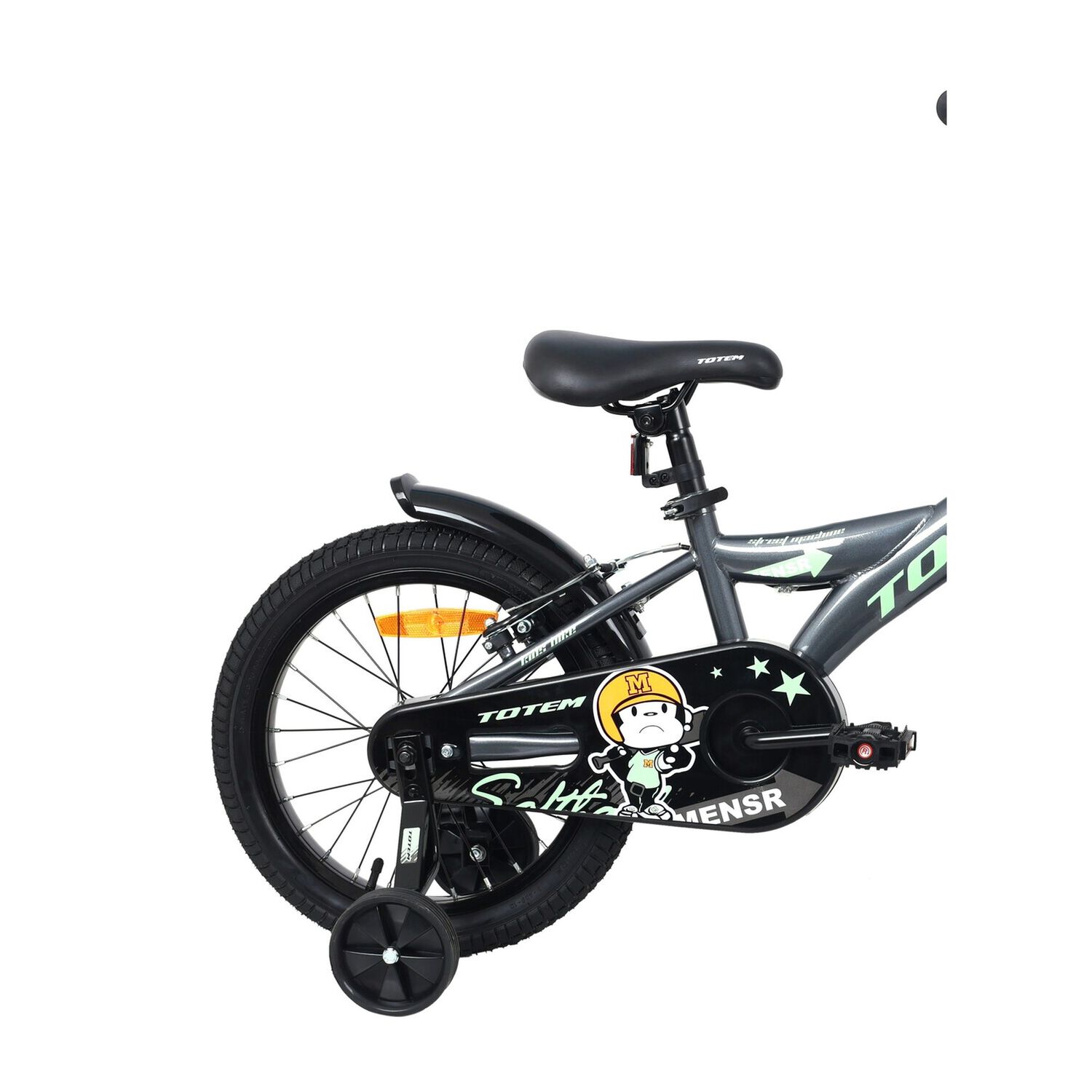 Bicicleta Totem Infantil Aro 16 Modelo Street Machine Gris image number 2.0