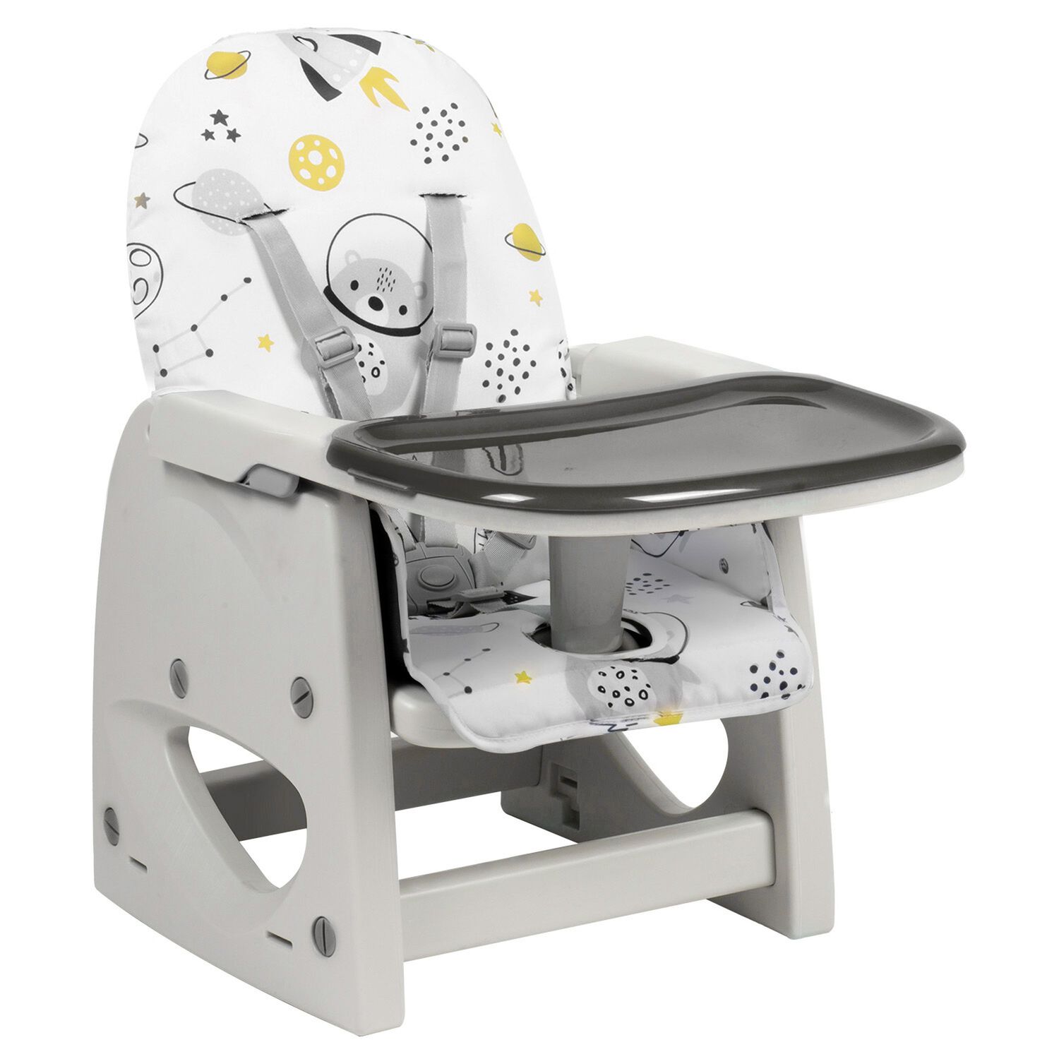 Silla De Comer Escritorio Foodzy 4-in-1 Grafito image number 6.0