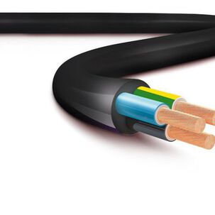 Cable eléctrico 3x1.00 ho5vv-f de 100 metros, color negro