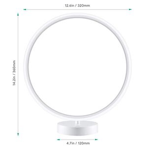 Aukey L&aacute;mpara De Aura Blanco - Lt-st37
