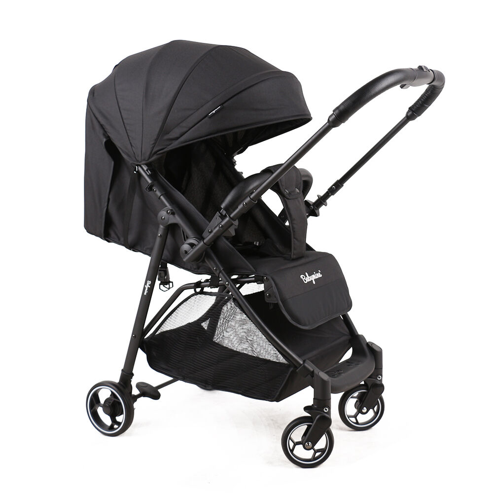 Coche De Paseo Reversible High Negro Babymine image number 0.0