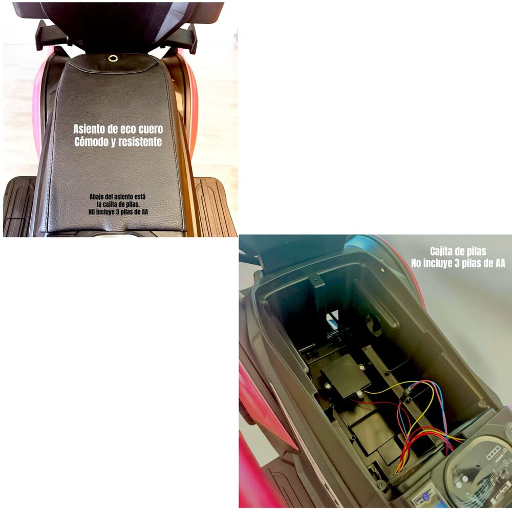 Correpasillo Andador Auto Con Manilla Lubabycas Rosado image number 3.0