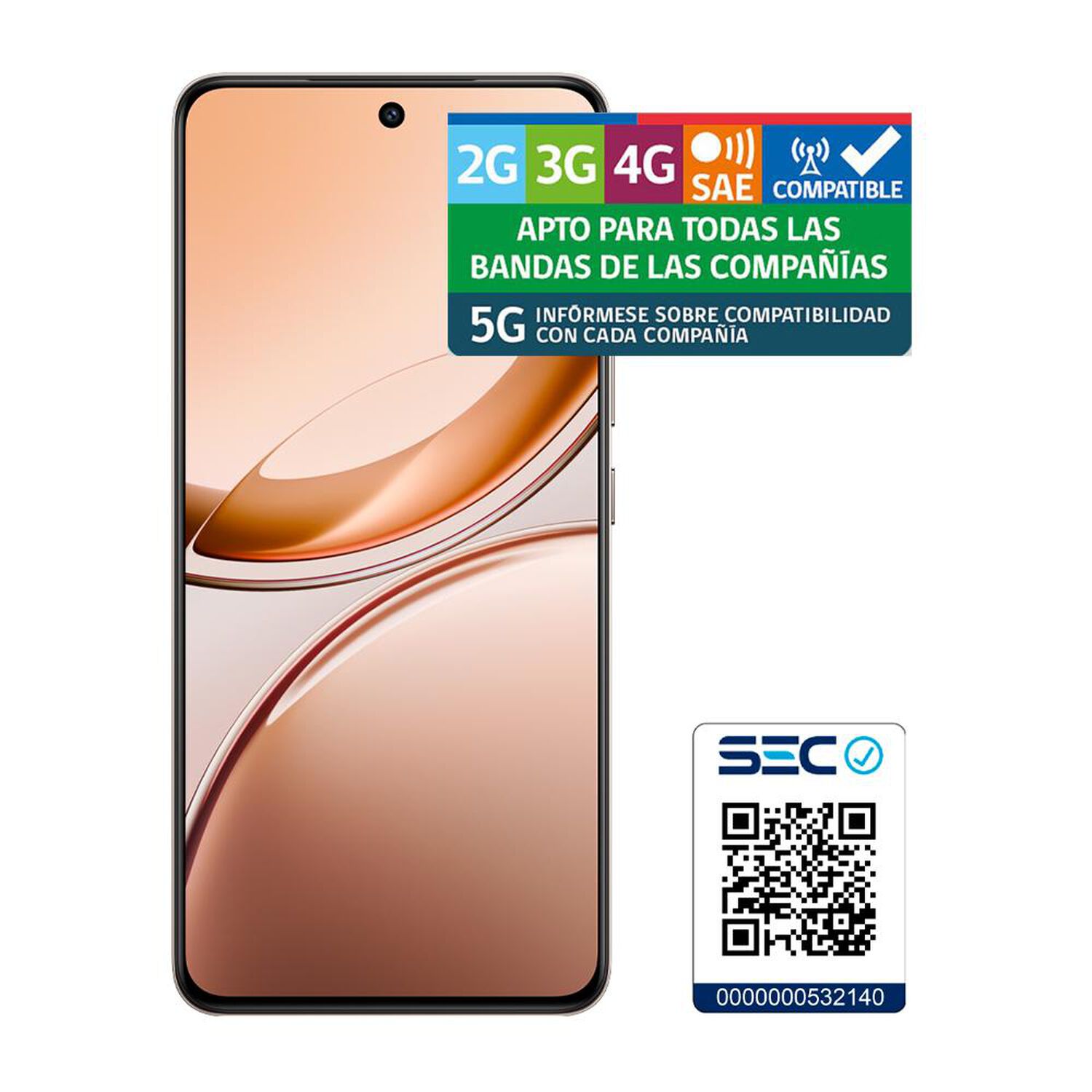 Smartphone Vivo V50 Lite / 5G / 256 GB / Dorado / Liberado image number 11.0