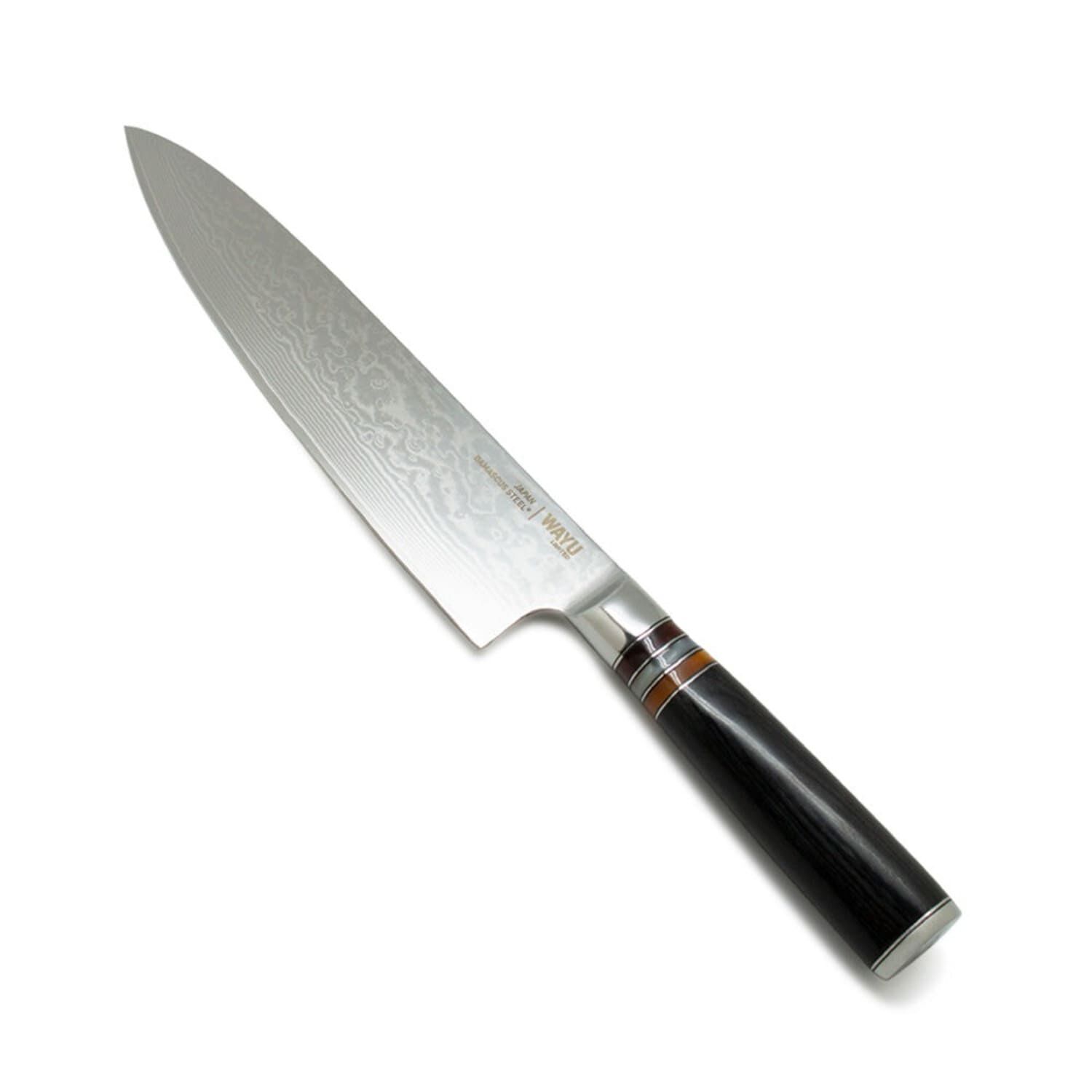 Cuchillo Damascus Black Pakka Wayu Limited image number 1.0