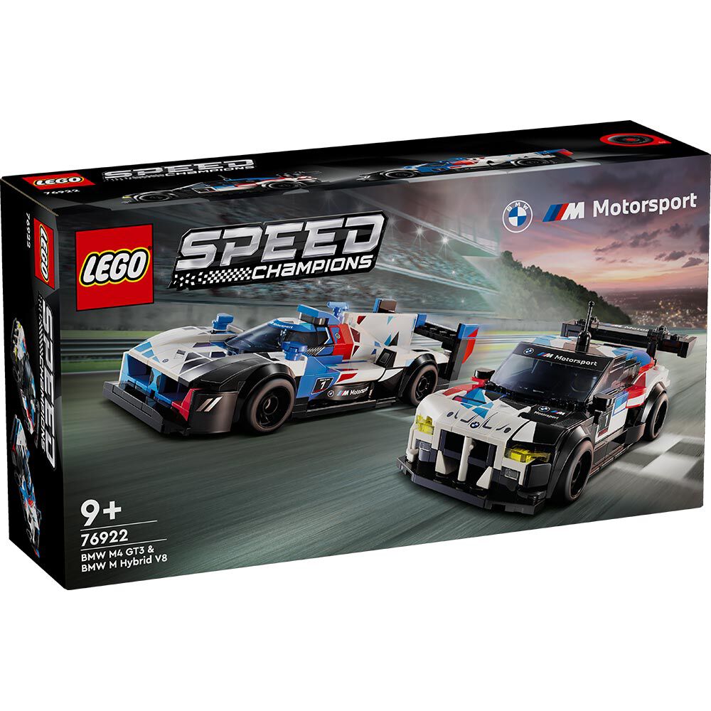 Lego Autos De Carreras Bmw M4 Gt3 Y Bmw M Hybrid V8 - 76922 image number 10.0