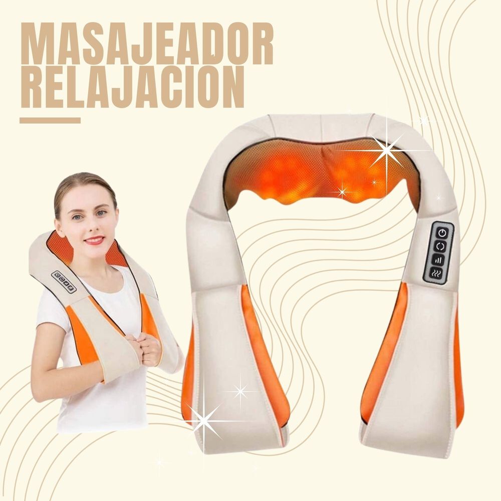 Masajeador Profesional De Espalda Hombro Cuello Relajaci&oacute;n image number 9.0