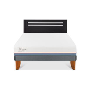 Cama Europea Cic Excellence Plus / 2 Plazas / Base Normal + Respaldo
