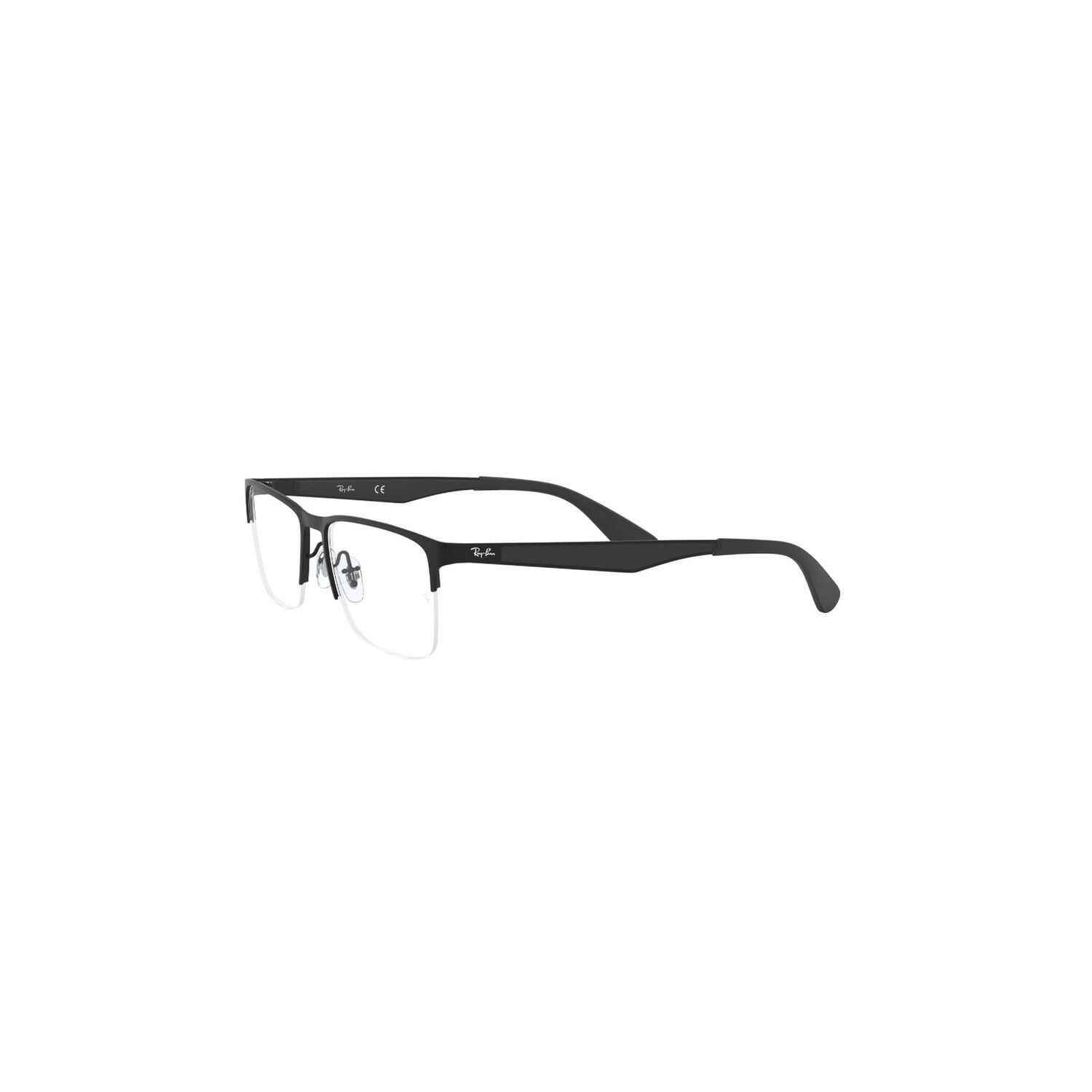 Lentes &Oacute;pticos Matte Black Ray-ban Optical image number 2.0