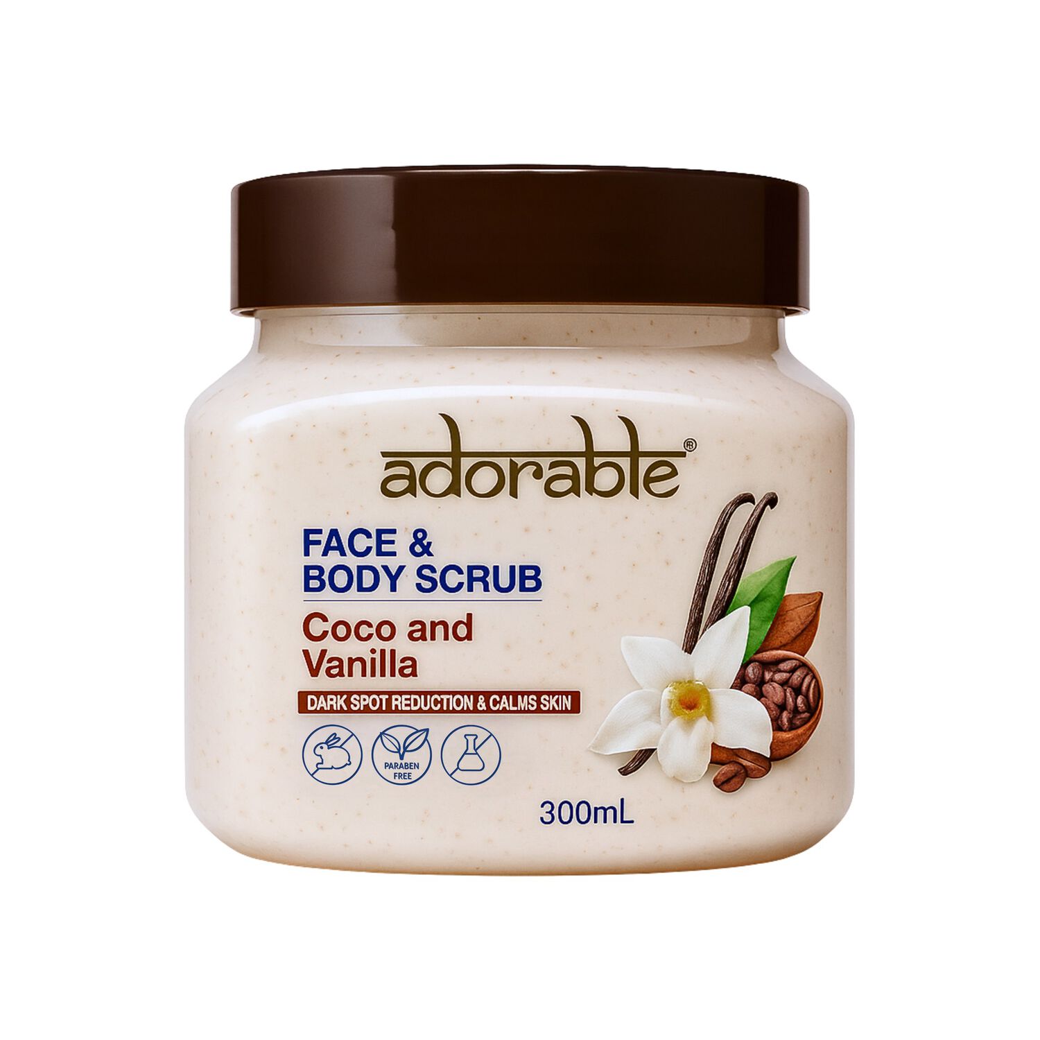 Pack Adorable 6 Exfoliantes Coco-vainilla 300 Ml image number 1.0