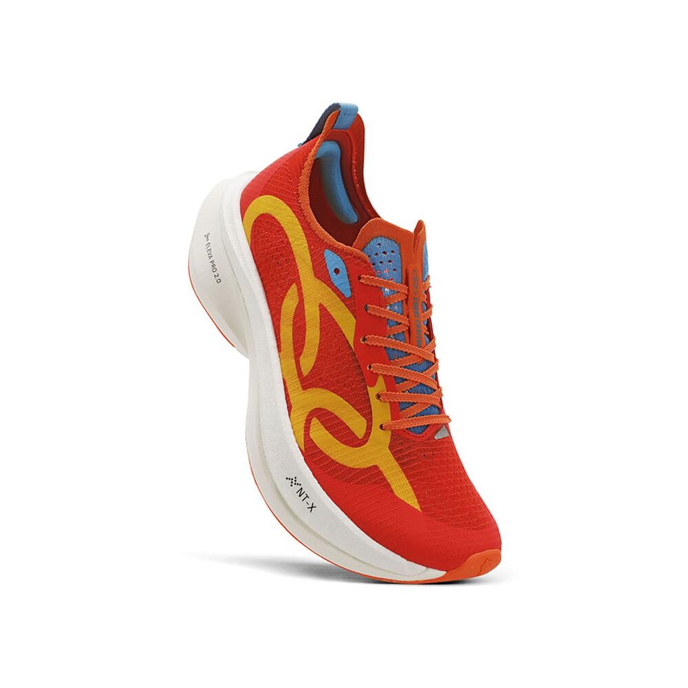 Zapatilla Running Mujer Corre Grafeno 3 Rojo/amarillo image number 1.0