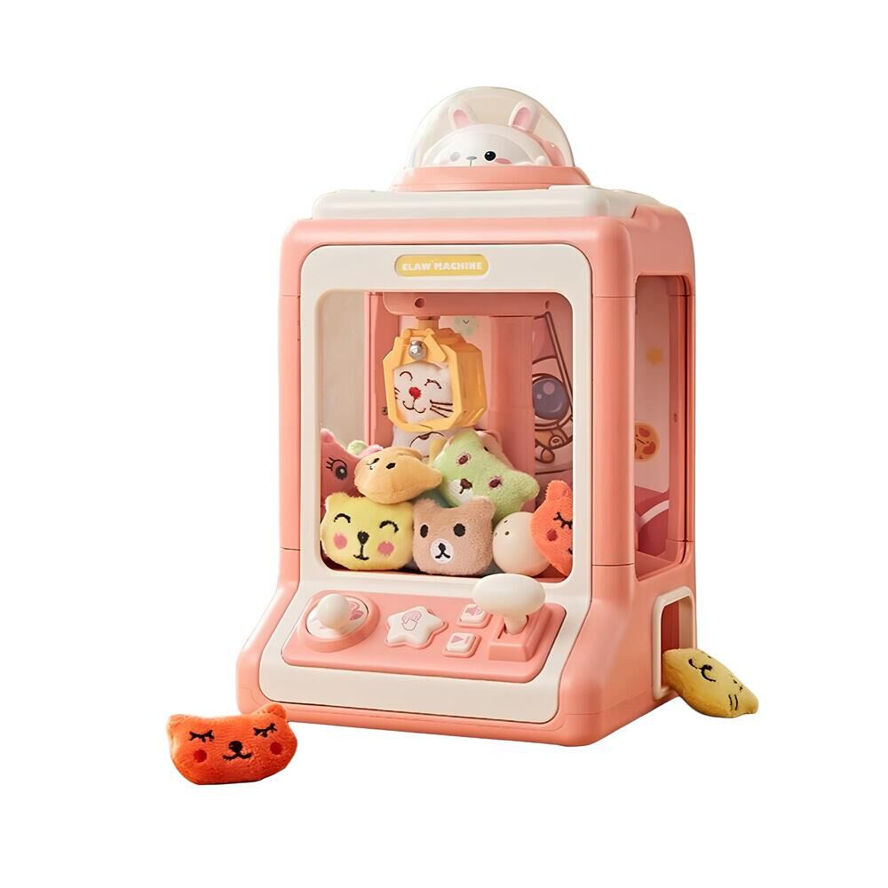 Juego Mini Maquina De Peluches Niños Rosada By Lubabycas image number 0.0