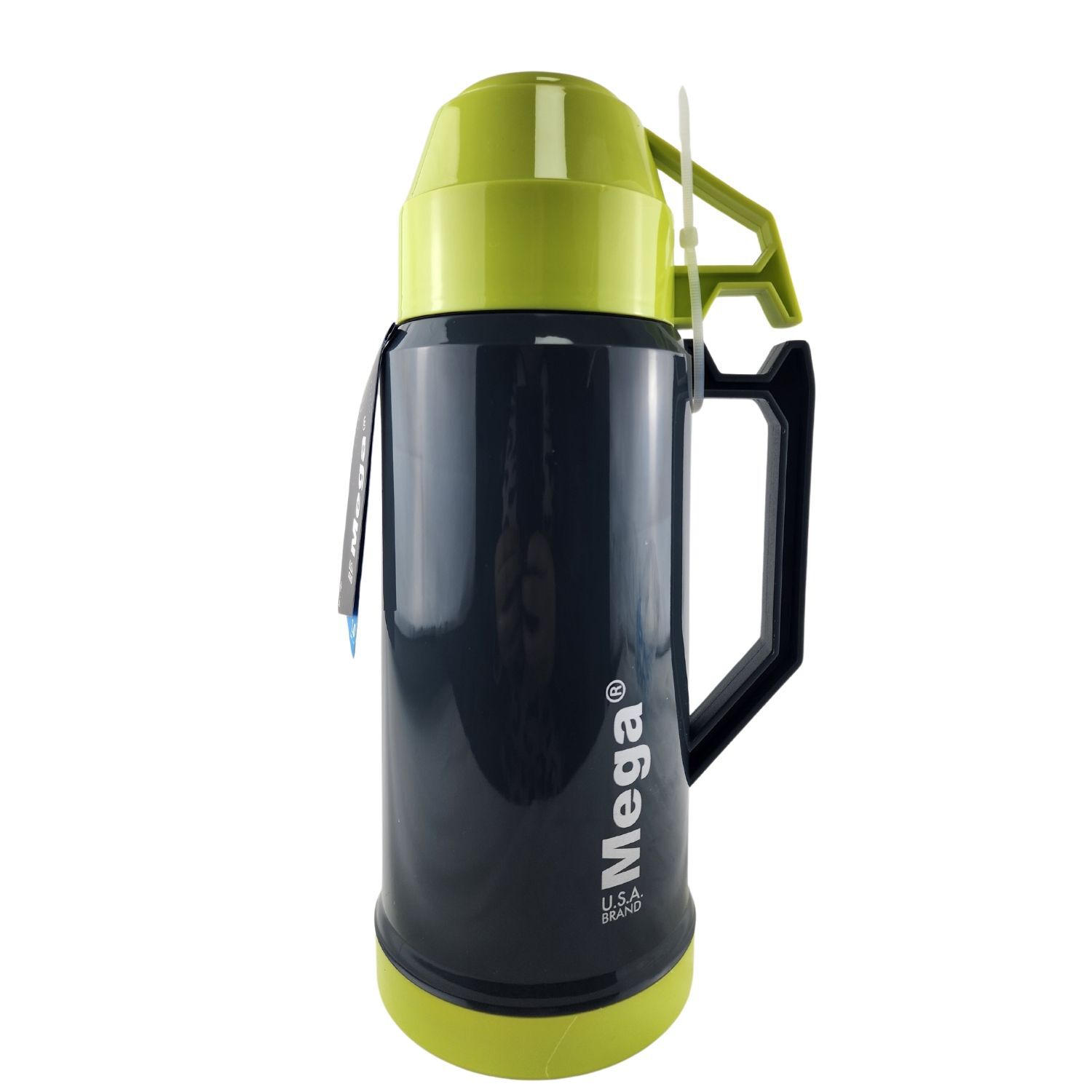 Termo Mega 1l New Megatemp Bebidas Calientes Frias Con Tazas Verde image number 1.0