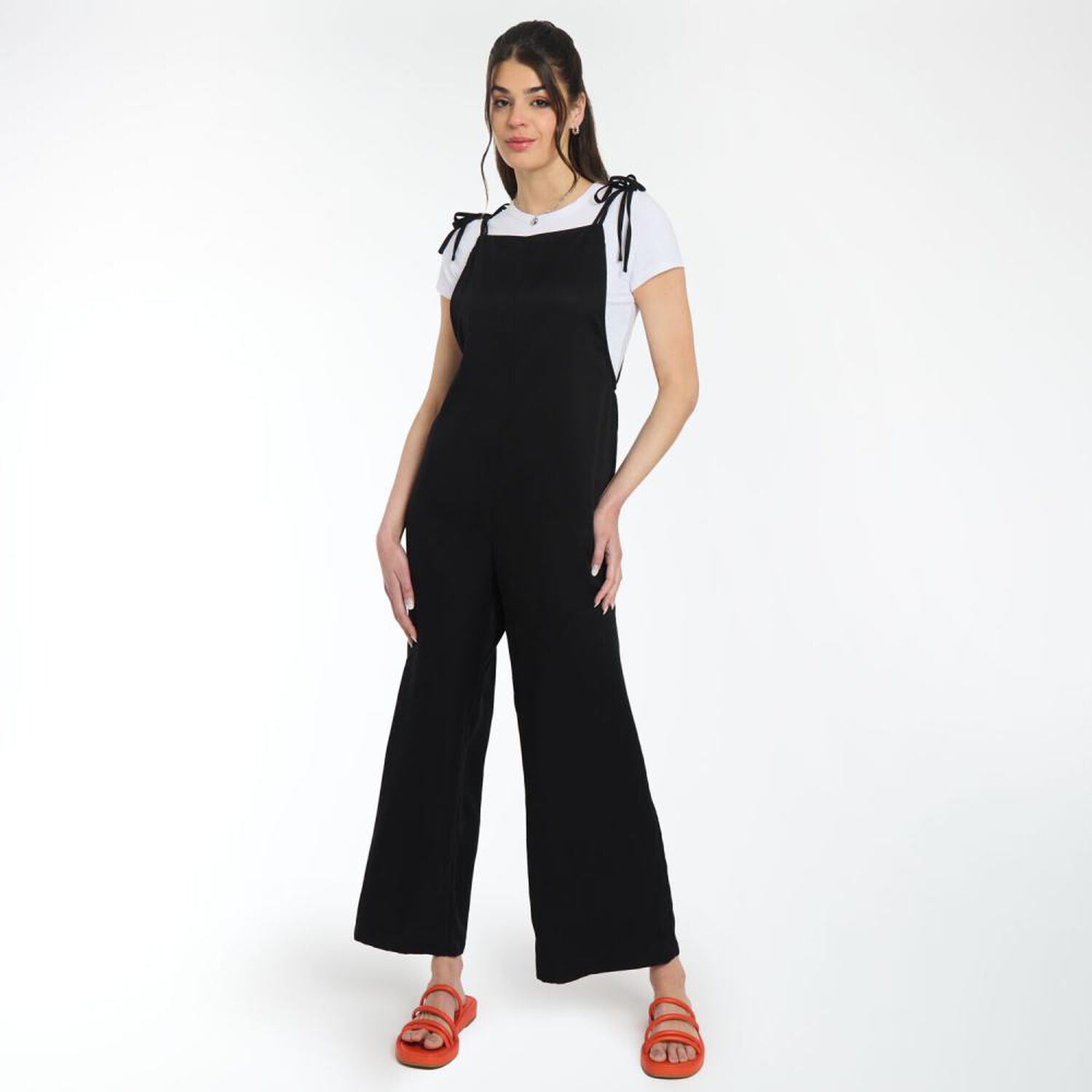 Enterito Largo Denim Tiro Medio Relax Mujer Freedom image number 0.0