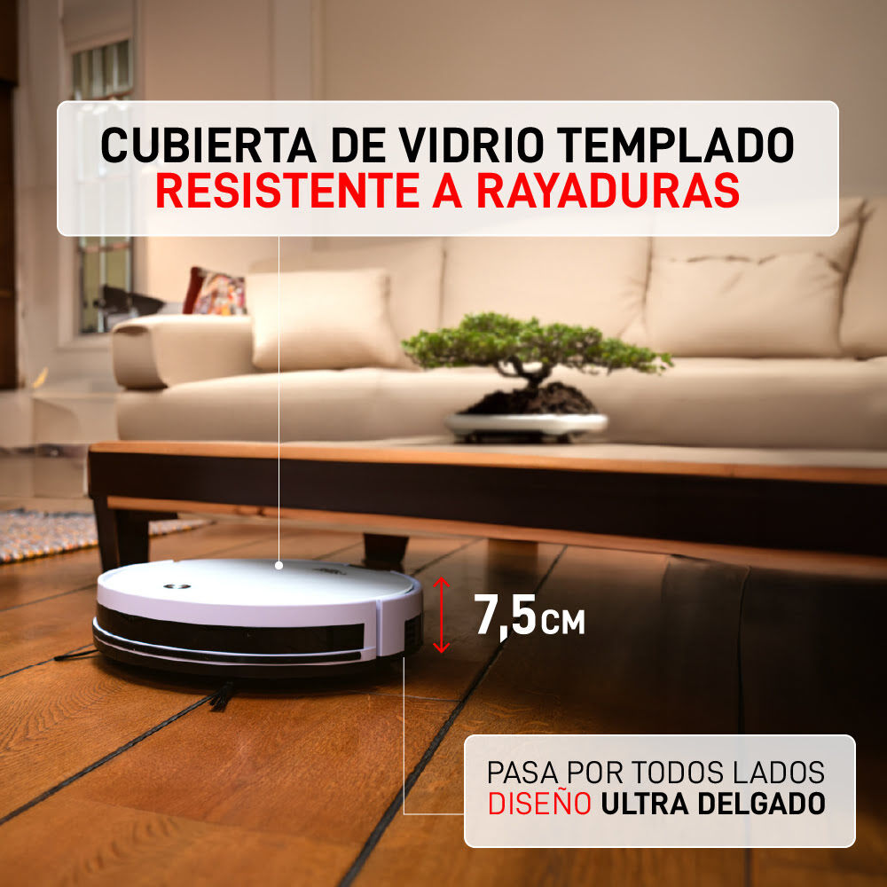 Aspiradora Trapeadora Robot Inteligente Silenciosa Osoji Duo D990 Wifi image number 3.0