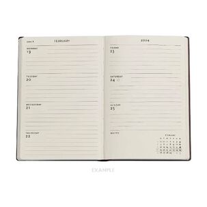 Agenda 2024 Safavid Indigo, T.dura, Vista Semanal, Midi