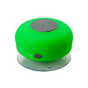 Parlante Ducha Bluetooth Port&aacute;til 3w Verde - Ps