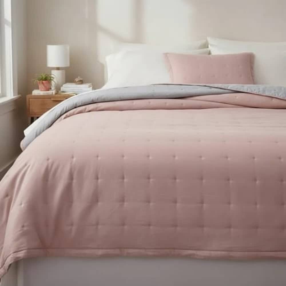 Cubrecama De Algod&oacute;n Bordado 1.5 Plazas image number 5.0