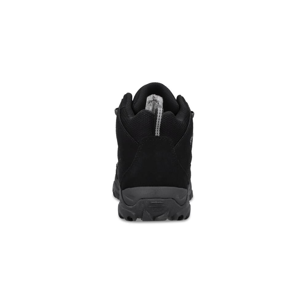 Zapatilla Spalding Hombre Hiker Mid Waterproof Negro image number 2.0
