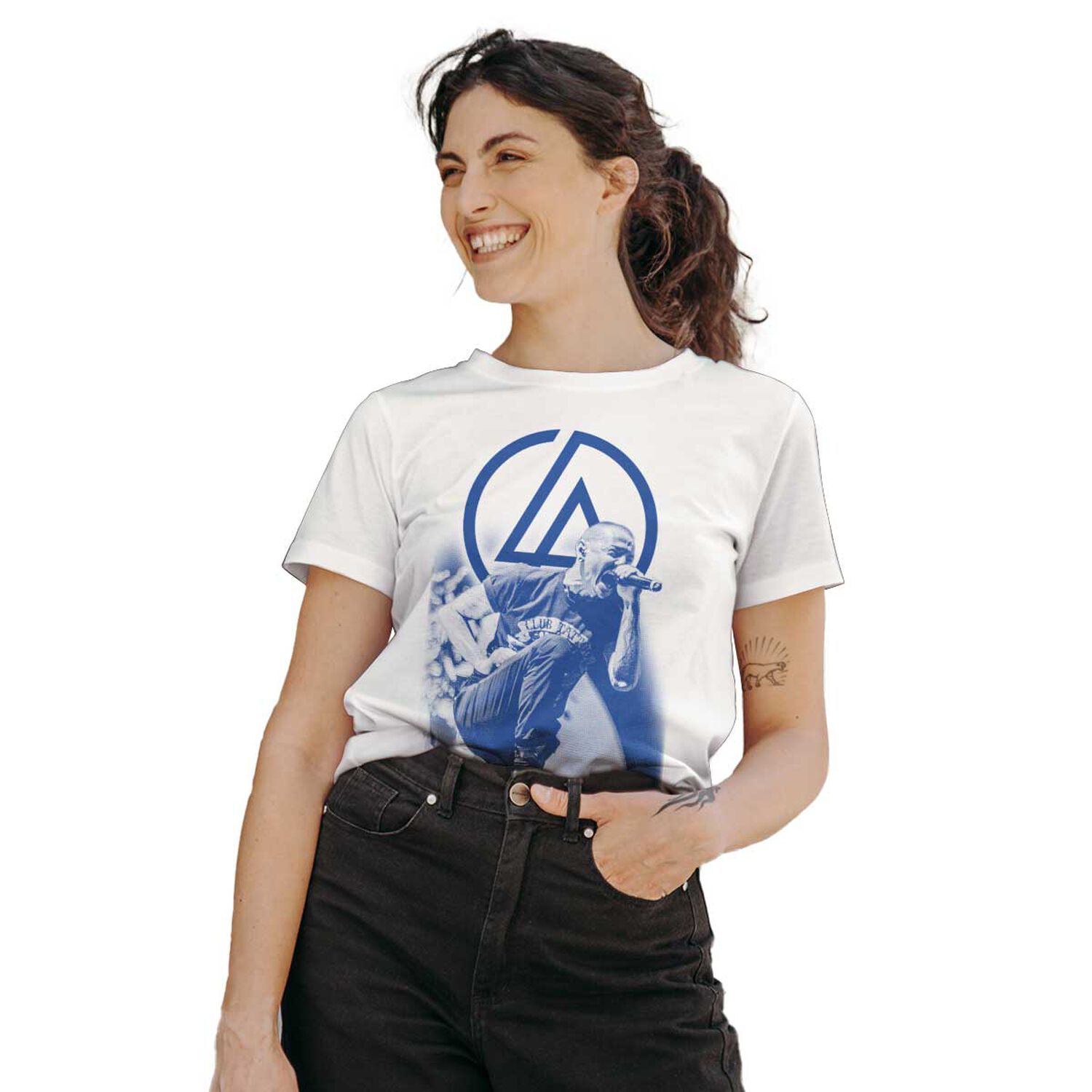 Polera Mujer Chester Bennington Linkin Park image number 1.0