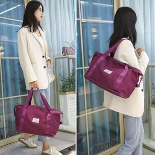 Bolso Cartera De Viaje Equipaje De Mano Expansible Portatil