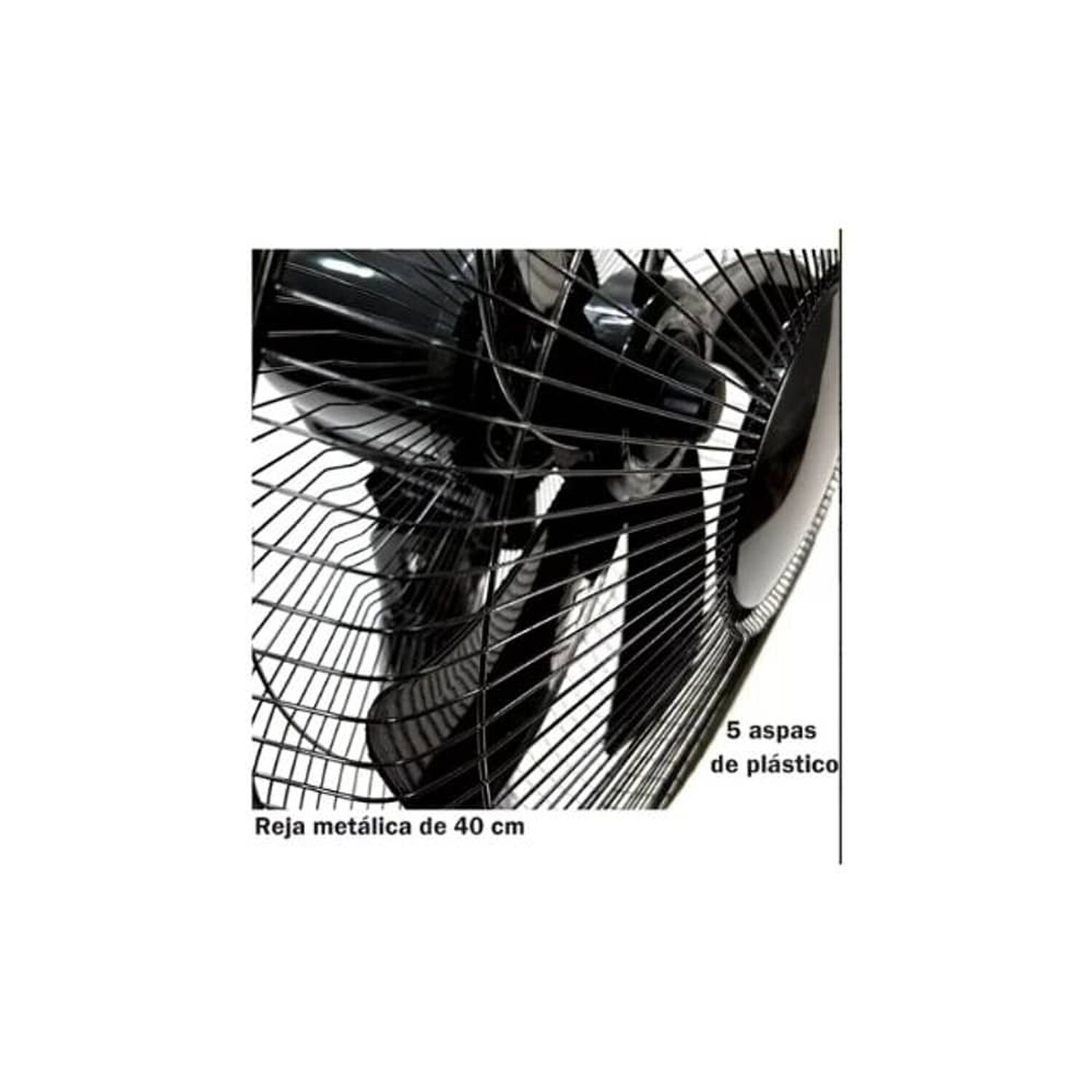 Pack 2 Ventilador Solar Plastico 5 Aspa image number 3.0