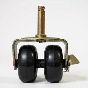 Rueda Doble Para Camas Cic - Flex, Ideal Para Piso Flotante
