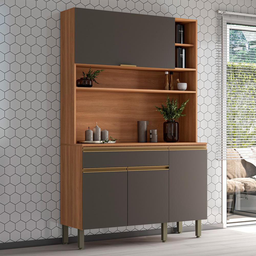 Mueble De Cocina Roca Macadamia / 4 Puertas / 1 Cajón image number 2.0