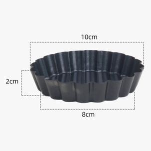 Pack 12 Moldes Tartaleta Desmontable
