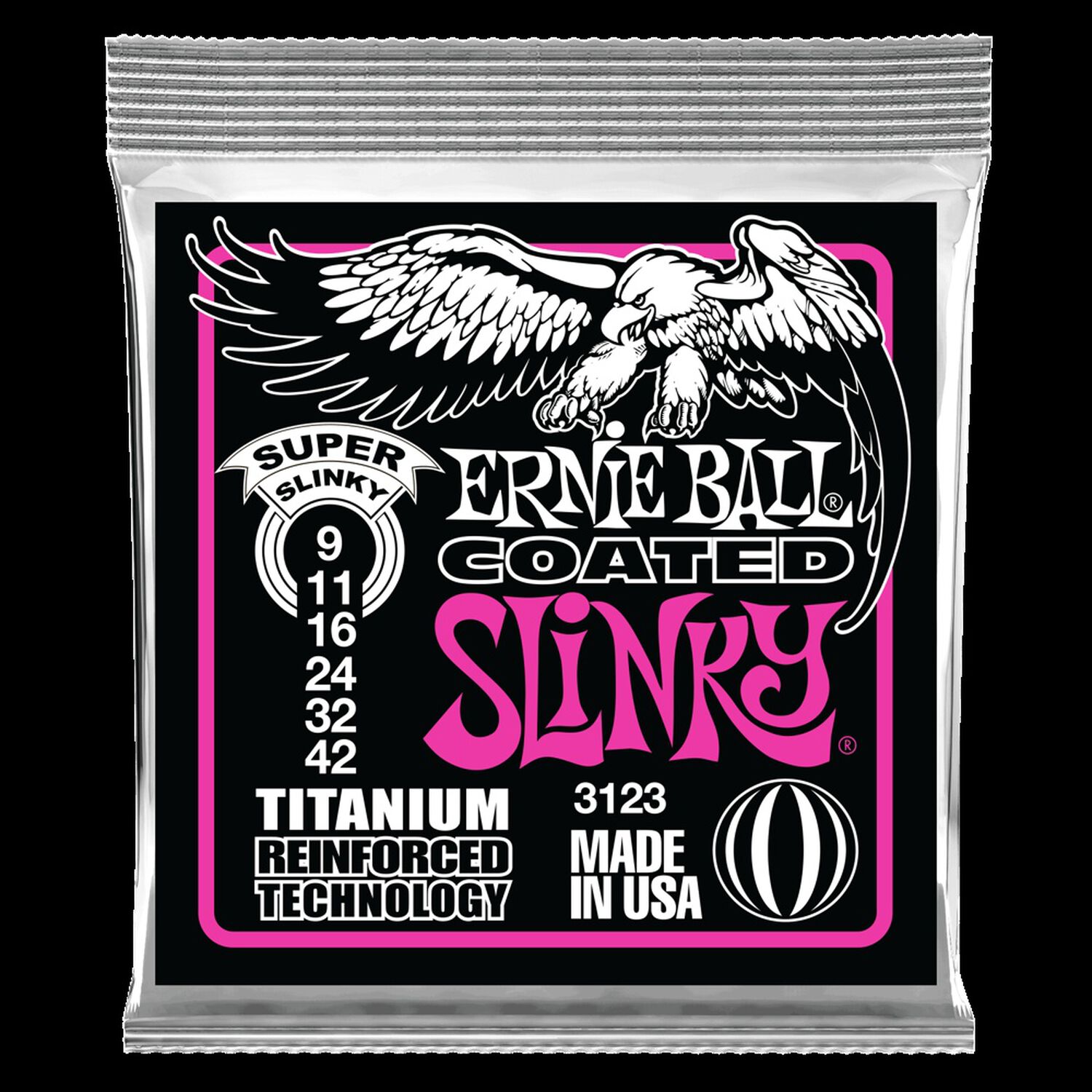 Set De Cuerdas Ernie Ball Slinky Titanium 9 - 42 image number 0.0