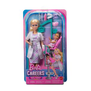 Mu&ntilde;eca Barbie Set Profesiones