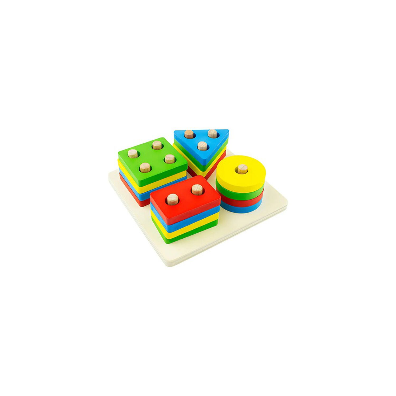 Juguete De Encaje Con Dificultad Did&aacute;ctico Montessori image number 4.0