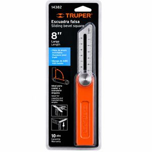 Escuadra Falsa D/acero Inoxidable 20cm / 8 Pulg Con Mango De Abs