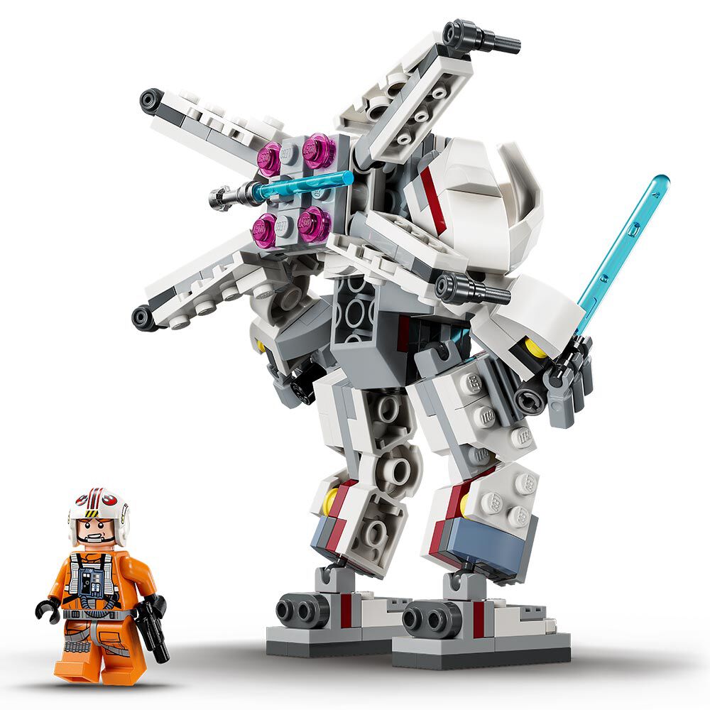 Lego Star Wars Mech Ala-x De Luke Skywalker - 75390 image number 4.0