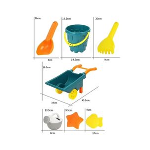 Juguete Set 7 Piezas Para Playa Arena Infantil
