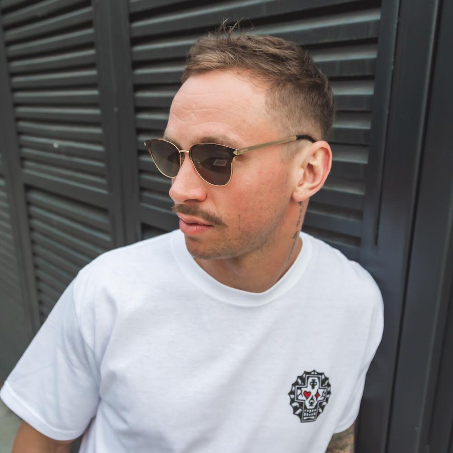 Lentes De Sol Unisex Karun Franca Havana Brown image number 2.0