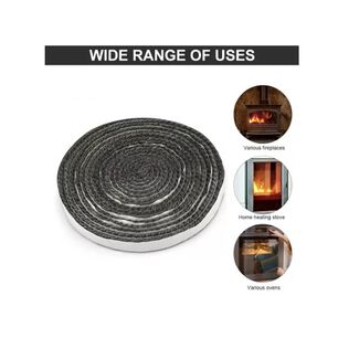 Cord&oacute;n Fibra De Vidrio Para Puerta 10 Mm Combustion Lenta