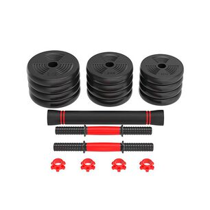 Set De Mancuernas De 20 Kg Con Union Red