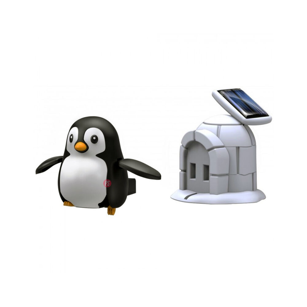 Juguete Solar Pingüino Diversión Ecológica Y Educativa - Ps image number 1.0