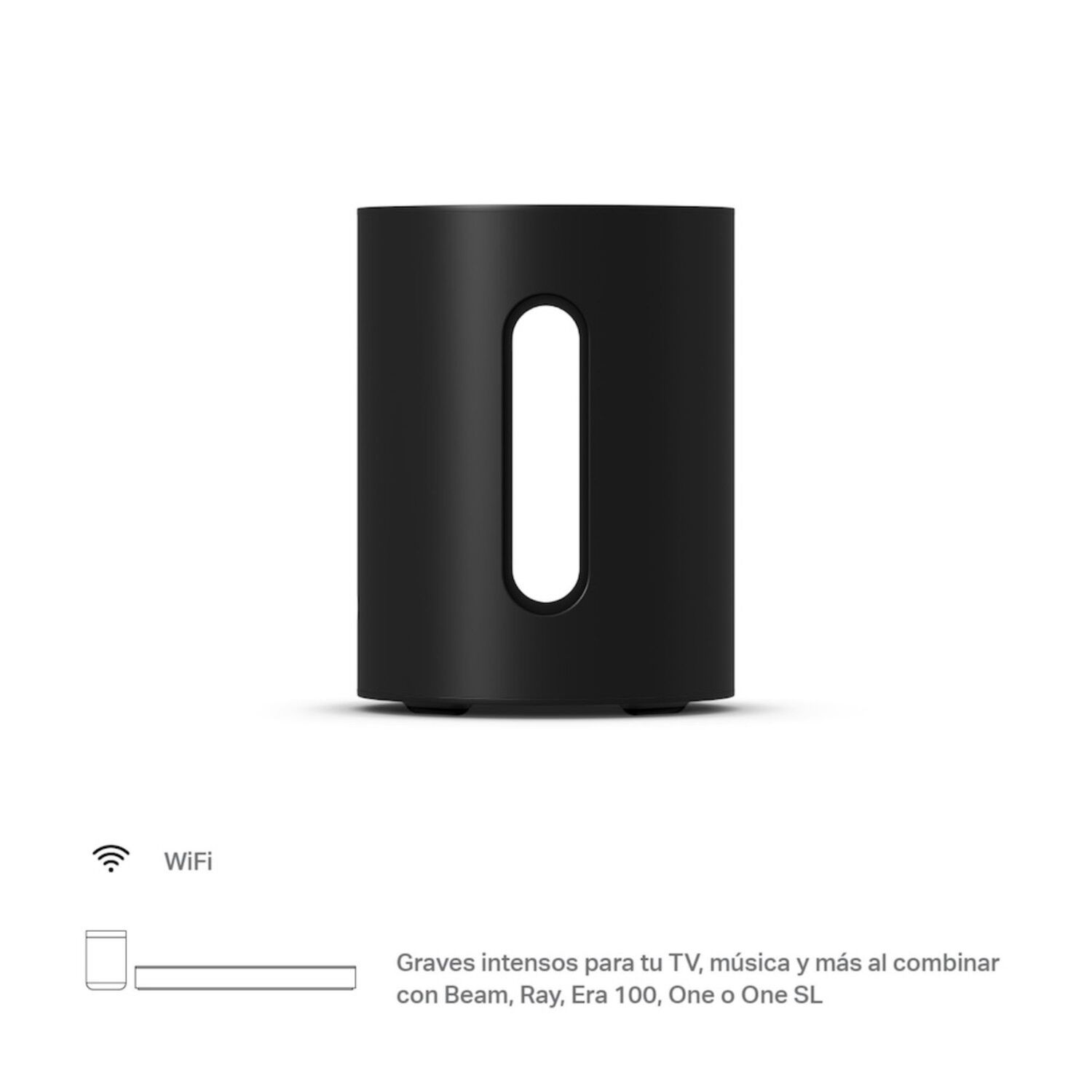 Subwoofer Sonos Wifi Mini Wireless Negro image number 1.0