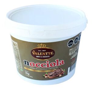 Crema De Avellana Valentte Balde 3 Kilos