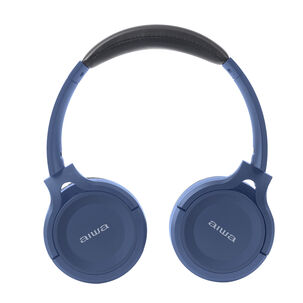 Audifono Inalambrico On-ear Aiwa Bluetooth 10hrs Aw-k17 Azul