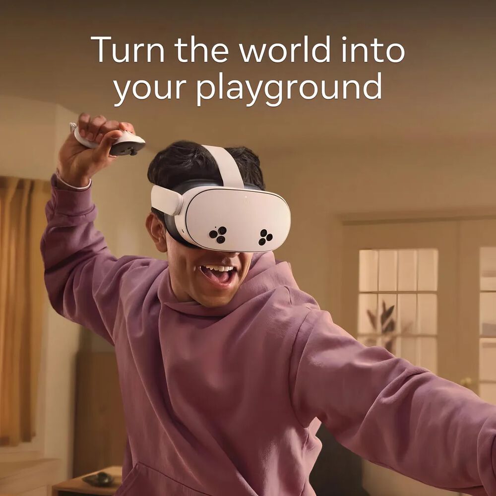 Meta Quest 3s 128 Gb Lentes De Realidad Virtual Con Juego Gorilla Tag image number 6.0