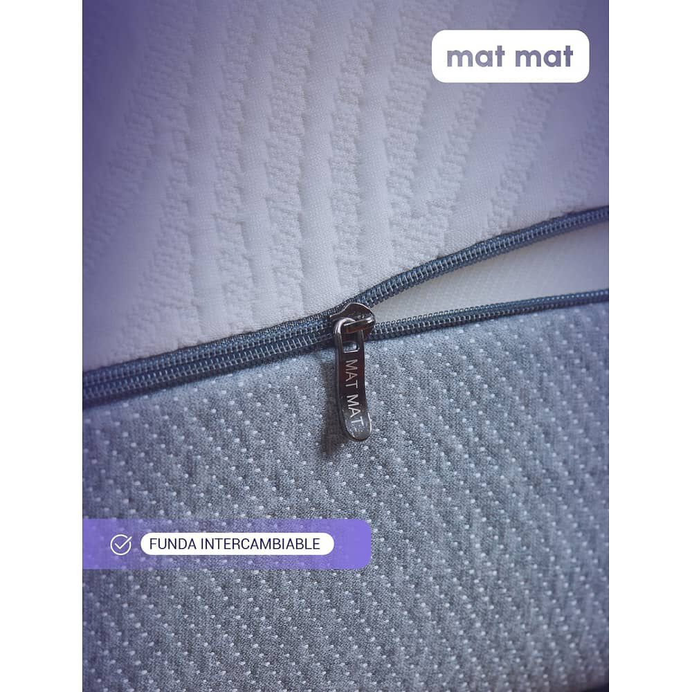 Colch&oacute;n 1 Plaza Memory Foam Mat Mat 90x190x22cm image number 2.0