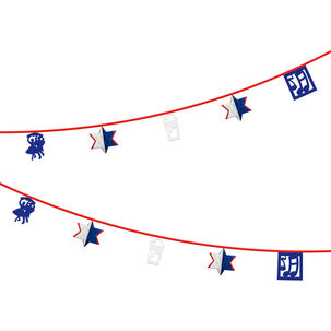 Guirnalda Adornos Colgantes 12,5 Cm 2 Metros Big Party